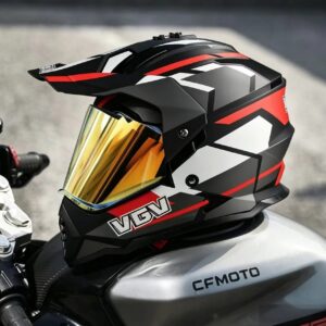 Full Face Racing Helmet with Tinted Visor